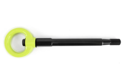 Perrin 08-14 Subaru WRX/STI Tow Hook Kit (Front) - Neon Yellow.