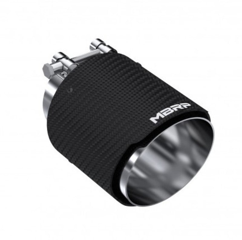 MBRP Universal Carbon Fiber Dual Wall Tip 4.5in OD/3in Inlet/6.13in L.