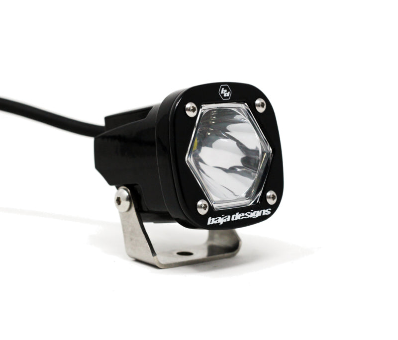 Baja Designs S1 Spot LED Light w/ Mounting Bracket Single.