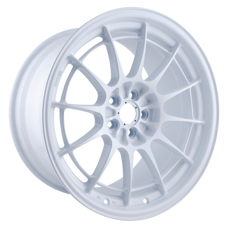 Enkei NT03+M 18x9.5 5x114.3 40mm Offset 72.6mm Bore Vanquish White Wheel (MOQ of 40).