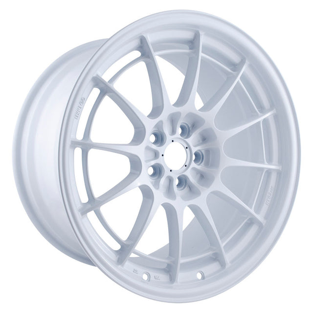 Enkei NT03+M 18x9.5 5x114.3 40mm Offset 72.6mm Bore Vanquish White Wheel (MOQ of 40).