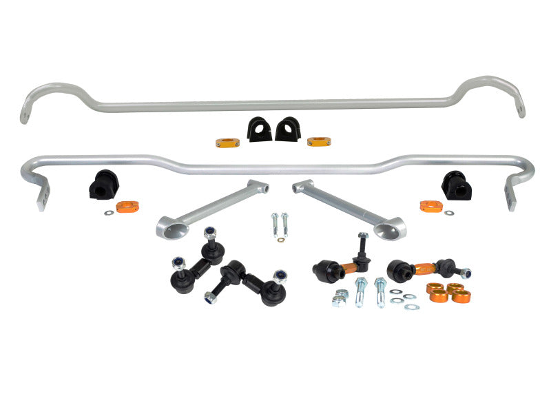 Whiteline 08-10 Subaru WRX Front And Rear Sway Bar Kit 22mm.