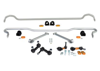Whiteline 08-10 Subaru WRX Front And Rear Sway Bar Kit 22mm.
