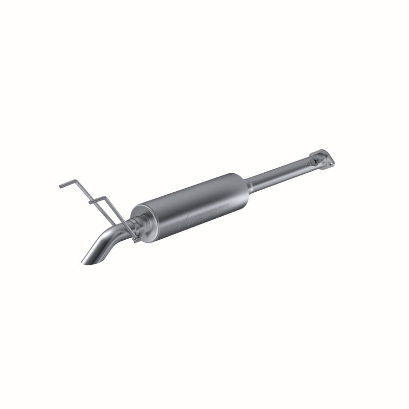 MBRP 01-05 Toyota Tacoma 2.4/2.7/3.4L 2.5in Cat Back Turn Down Style Alum Exhaust System.