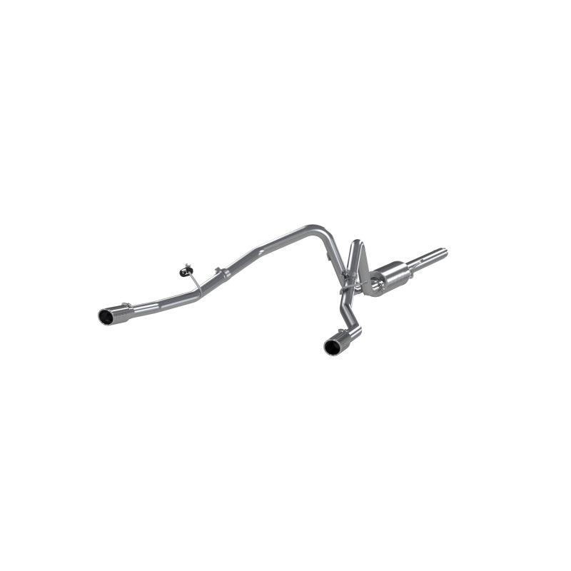 MBRP 2004-2008 Ford F150 4.6/5.4L EC/CC-SB Cat Back Dual Split Rear.