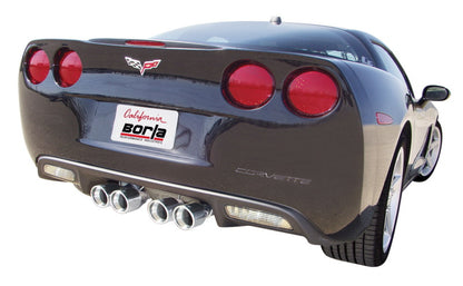 Borla 05-08 Corvette Convertible/Coupe 6.0L/6.2L 8cyl SS S-Type Exhaust (REAR SECTION ONLY).