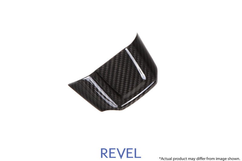 Revel GT Dry Carbon Steering Wheel Insert Lower Cover 15-18 Subaru WRX/STI - 1 Piece.
