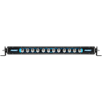Rigid Industries 20in Radiance Plus SR-Series Single Row LED Light Bar with 8 Backlight Options.
