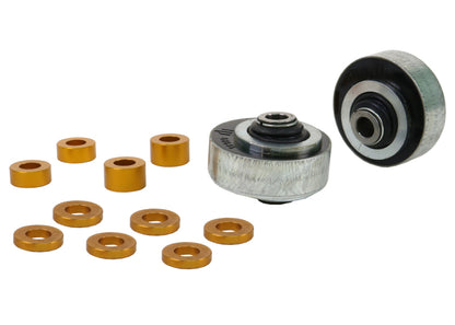 Whiteline 07-14 Subaru WRX STI Sedan/Hatch Front Control Arm Lower Inner Rear Bushing Kit.