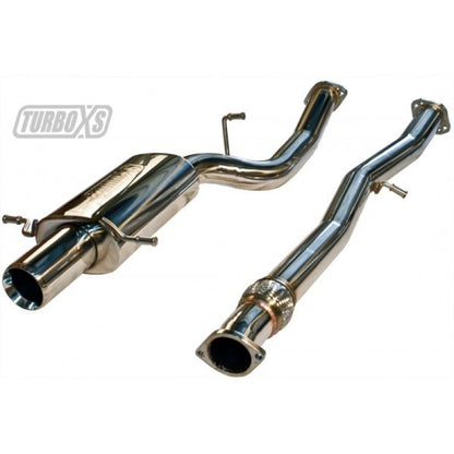 Turbo XS 02-07 WRX-STi Catback Exhaust Polished Tips.