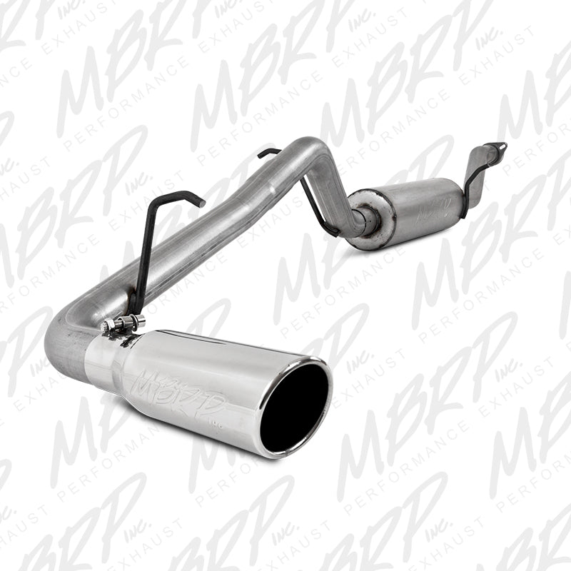 MBRP 04-11 Chevy Colorado / GMC Canyon 2.8L/2.9L/3.5L/3.7L Cat Back Single Side Aluminized Exhaust.
