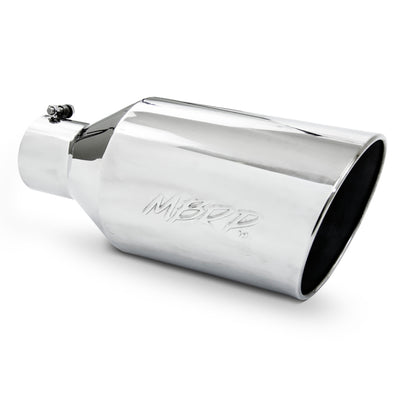 MBRP Universal Tip 8in O.D. Rolled End 4in inlet 18in length T304.