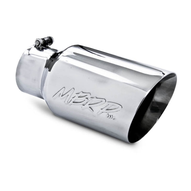 MBRP Universal Tip 6 O.D. Dual Wall Angled 4 inlet 12 length.