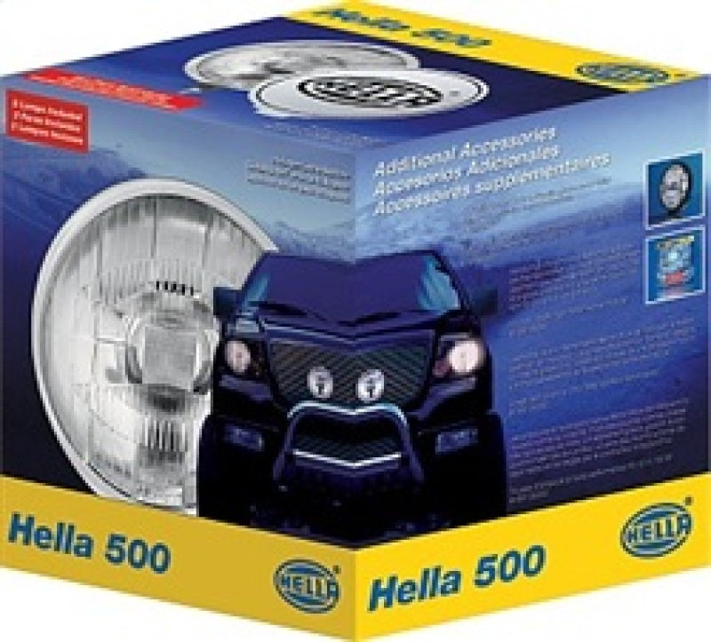 Hella 500 Series 12V/55W Halogen Driving Lamp Kit.