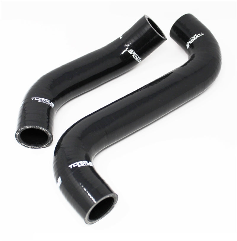 Torque Solution 02-07 Subaru WRX / 04-07 STI Silicone Radiator Hose Kit - Black.