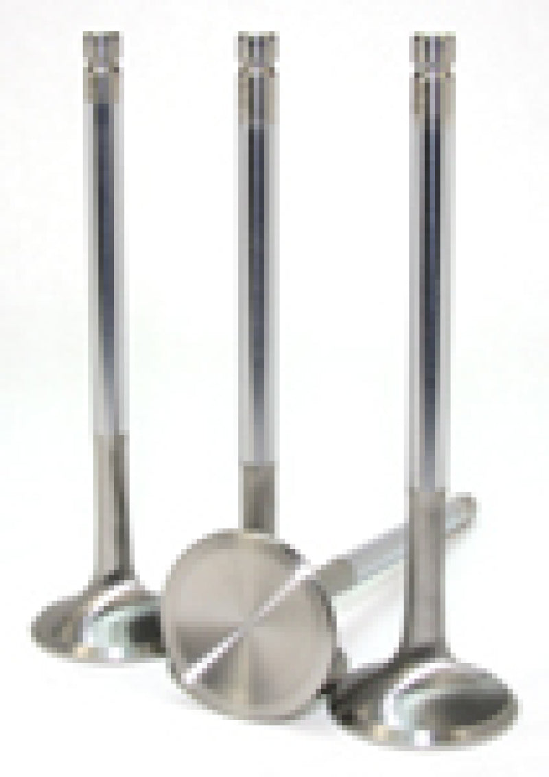 GSC P-D Toyota 3STGE 23-8N Chrome Polished Exhaust Valve - 30mm Head (+1mm) - SET 8.