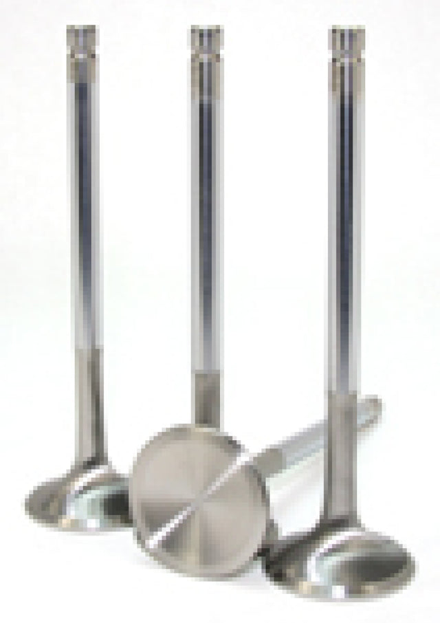 GSC P-D Toyota 3STGE 23-8N Chrome Polished Exhaust Valve - 30mm Head (+1mm) - SET 8.