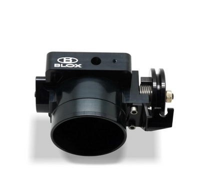 BLOX Racing 72mm Billet Throttle Body - Anodized Black.