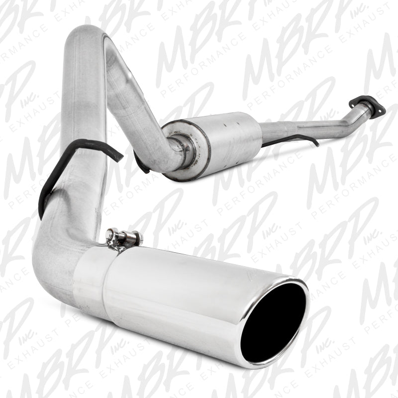 MBRP 2003-2007 Chev/GMC 1500 Classic 4.8/5.3L EC/CC-SB Cat Back Single Side.