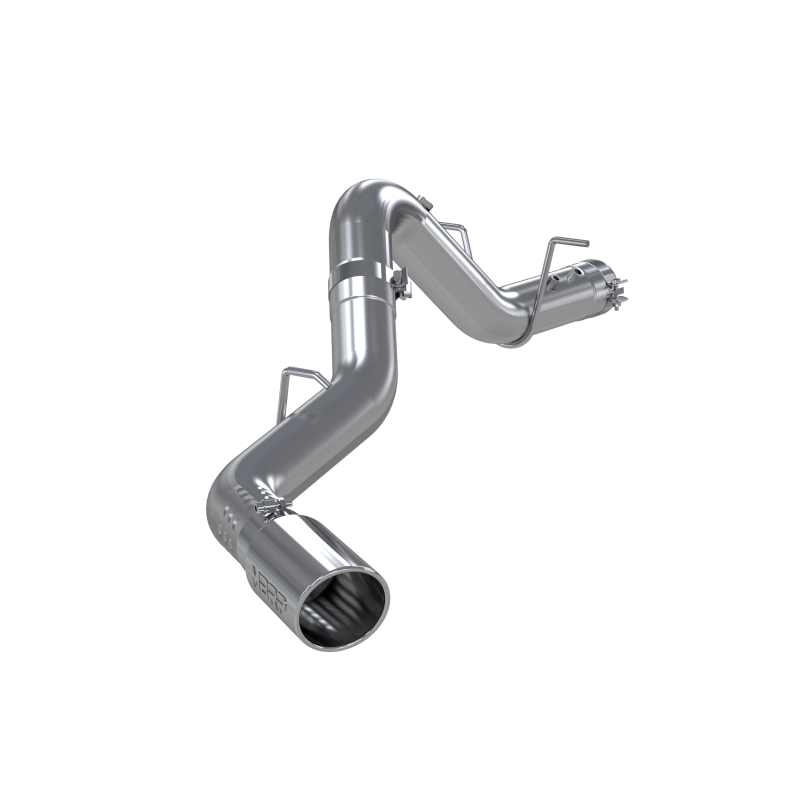 MBRP 2020+ GMC/Chevy 2500/3500 6.6L Duramax 4in Mand Bent Tubing AL-Ser Cat Back Single Side - Alum.