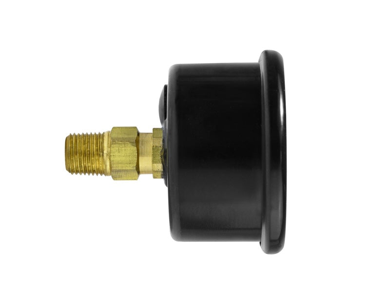 Grams Performance Universal 0-120 PSI Fuel Pressure Guage - White Face.