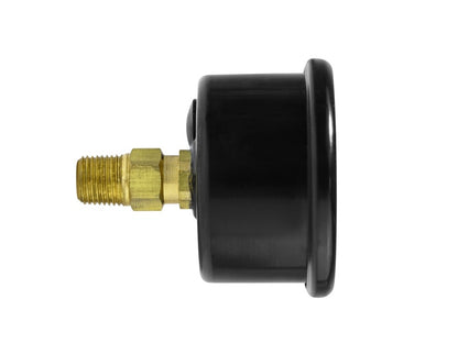 Grams Performance Universal 0-120 PSI Fuel Pressure Guage - White Face.