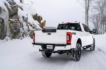 MBRP 2017+ Ford F-250/F-350 6.2L/7.3L Super/Crew Cab Single Side 4in T304 Catback Exhaust.
