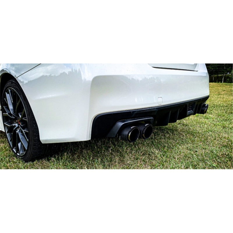 MBRP 15-19 Subaru WRX 2.0L/STI 2.5L 2.5in Dual Split Rear Exit w/ 3.5in CF Tips - T304.