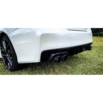 MBRP 15-19 Subaru WRX 2.0L/STI 2.5L 2.5in Dual Split Rear Exit w/ 3.5in CF Tips - T304.