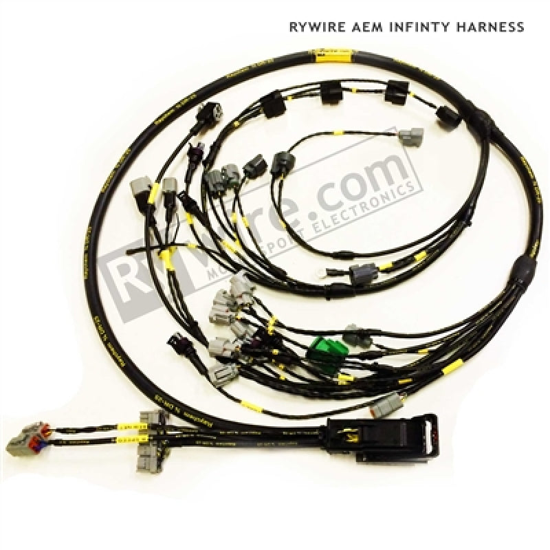 Rywire Honda K-Series AEM Infinity MS Eng Harn w/K20 Coils/02-04 Speed Sensor/EV14 Inj (Adapter Req).