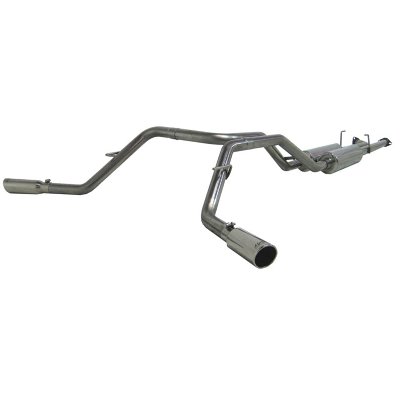 MBRP 2007-2009 Toyota Tundra 4.7/5.7L V8 DC-Std. & CM-SB Cat Back Dual Side Exit.
