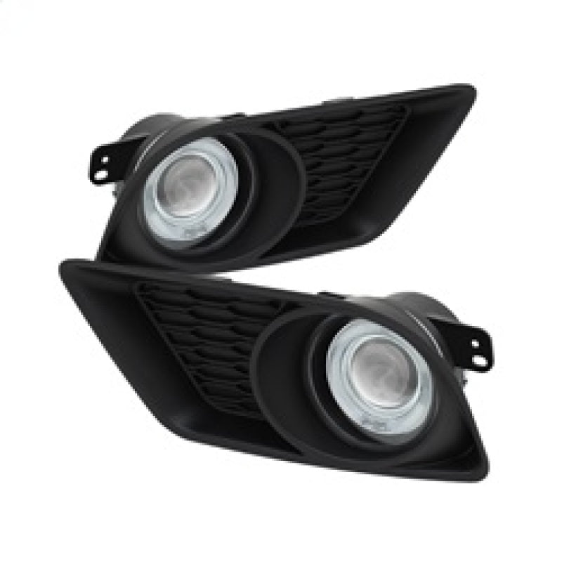 Spyder Dodge Charger 2011-2014 Halo Projector Fog Lights w/Switch Clear FL-P-DCH2011-C.