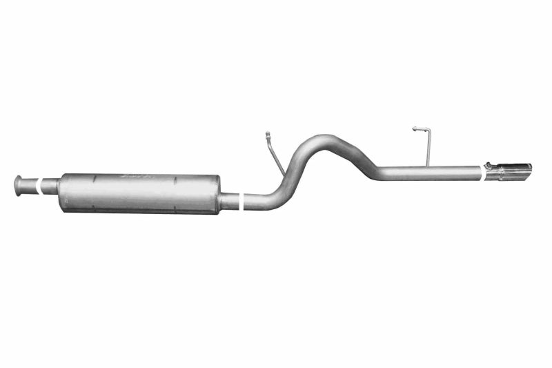 Gibson 08-12 Jeep Liberty Limited 3.7L 2.5in Cat-Back Single Exhaust - Stainless.