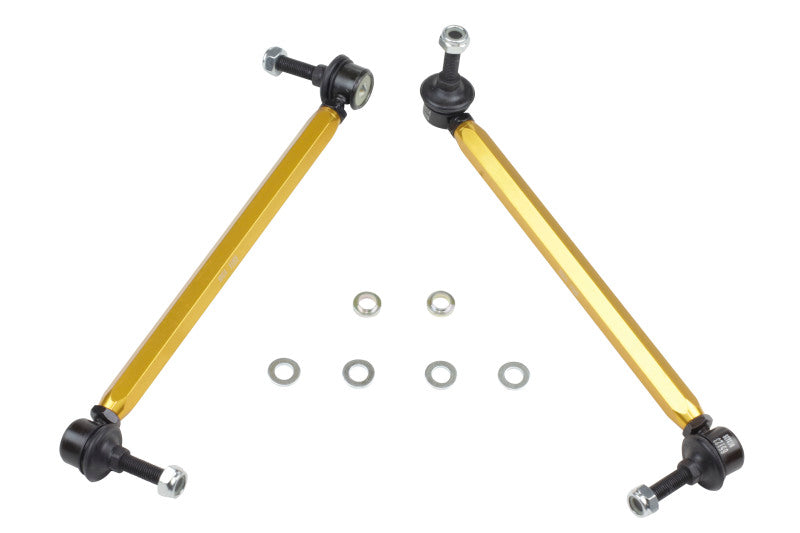 Whiteline 05+ BMW 1 Series/3/05-10/11 3 Series Front Swaybar - Link Assembly  H/Duty Adj Steel Bal.