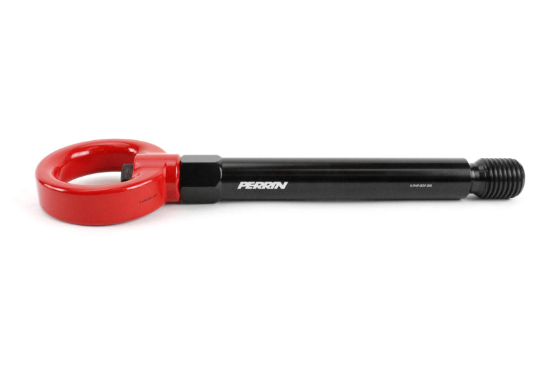 Perrin 10th Gen Civic SI/Type-R/Hatchback Tow Hook Kit (Rear) - Red.