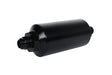 Aeromotive In-Line Filter - (AN -8 Male) 10 Micron Fabric Element Bright Dip Black Finish.