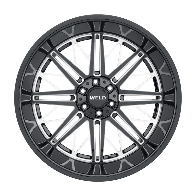 Weld Off-Road W145 22X12 Cascade 8X165.1 ET-44 BS4.75 Gloss Black MIL 125.1