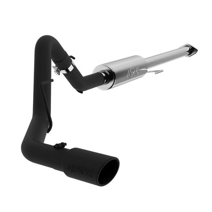 MBRP 2015 Ford F-150 2.7L / 3.5L EcoBoost 3in Cat Back Single Side Black Exhaust System.