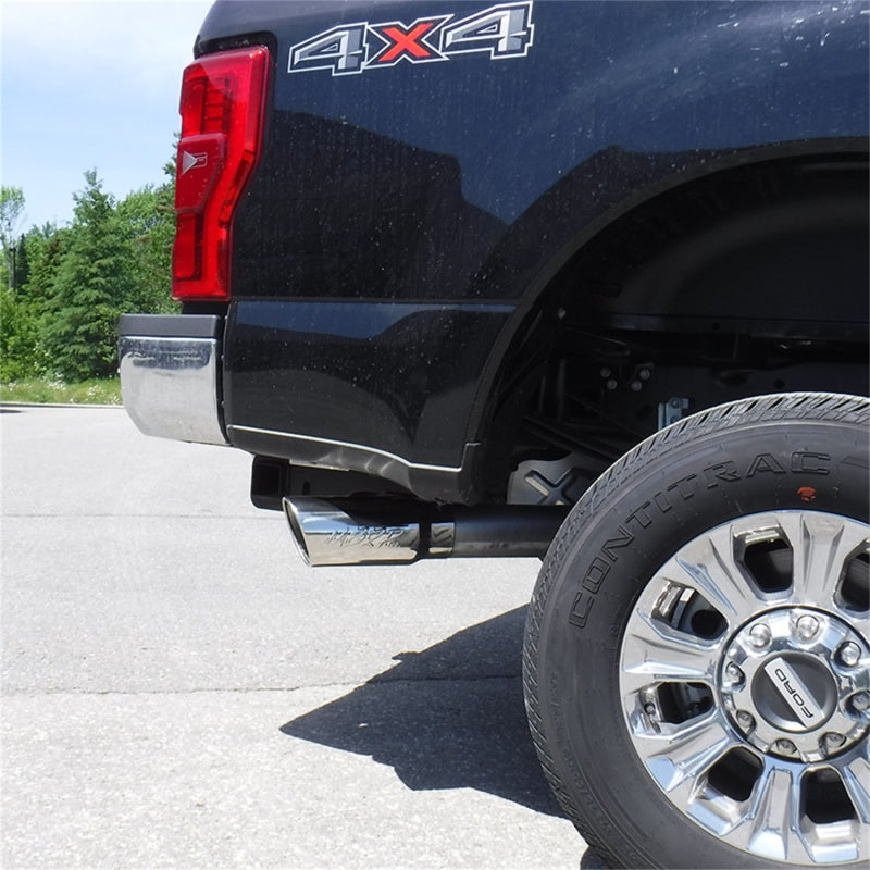 MBRP 2017+ Ford F-250/350 6.2L/7.3L Crew Cab Cat Back 4 Single Side.