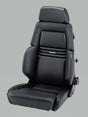 Recaro Expert M Seat - Black Leather/Black Leather.