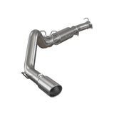 MBRP 04-07 Ford 6.0L E-250/350 Van 4in Cat Back Single Side Exit Alum Exhaust.
