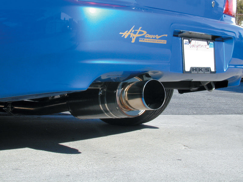 HKS 02-07 WRX / 04-07 STi Carbon Ti Exhaust.