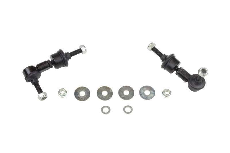 Whiteline 5/05+ Ford Focus / 04+ Mazda 3 BK Rear Swaybar Link Kit H/Duty Adj Steel Ball.