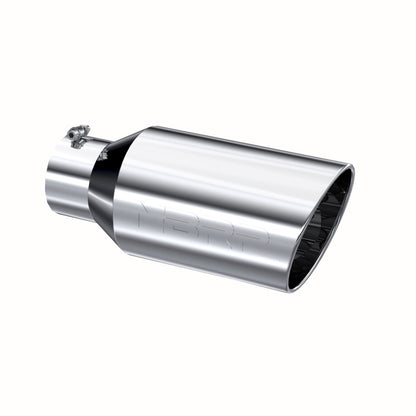 MBRP Universal Tip 8in OD Rolled End 5in Inlet 18in Length T304.