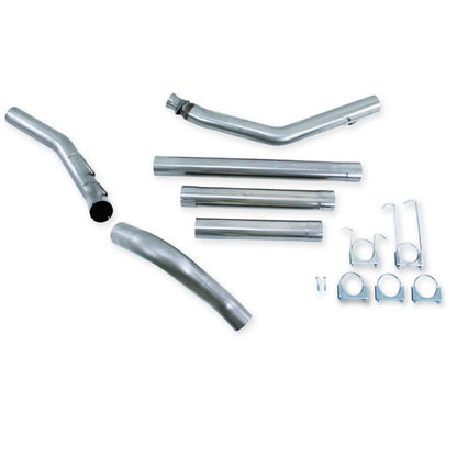 MBRP 94-02 Dodge 2500/3500 Cummins SLM Series 4in Turbo Back Single No Muffler T409 Exhaust System.