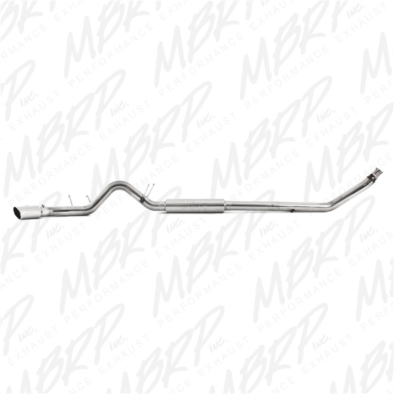 MBRP 1994-2002 Dodge 2500/3500 Cummins Turbo Back Single Side (94-97 Hanger HG6100 req.).