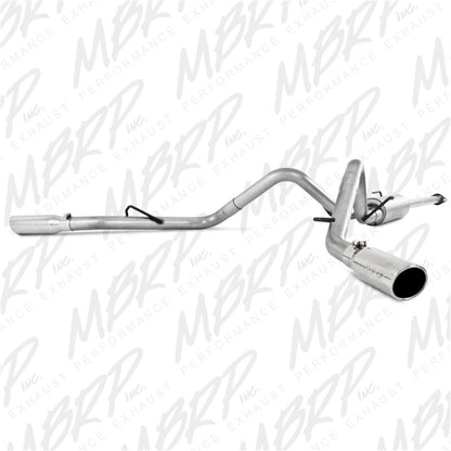 MBRP 05-13 Toyota Tacoma 4.0L EC/CC AL Dual Split Side Cat Back Exhaust.
