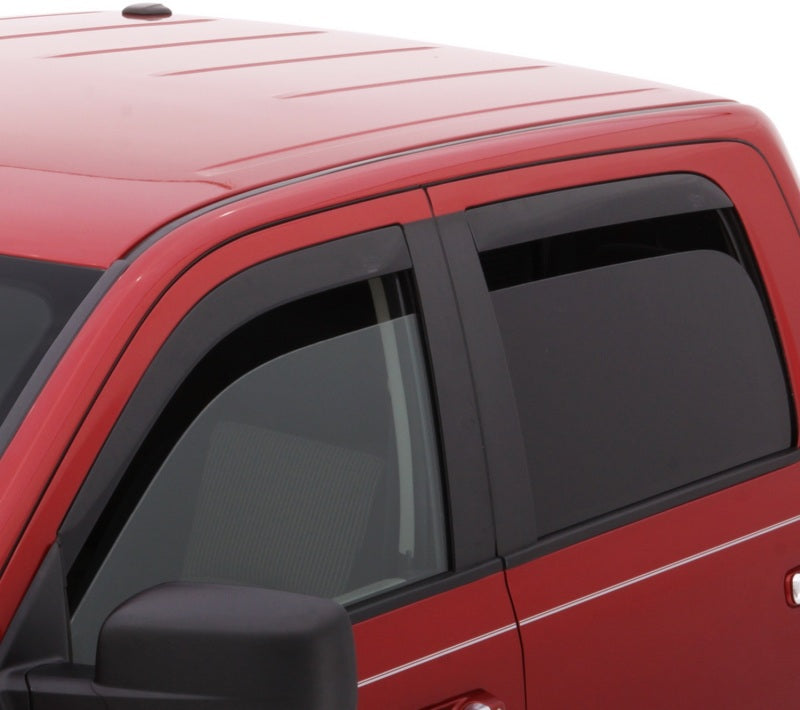AVS 2018 Jeep Wrangler Unlimited (4-Door) Ventvisor Low Profile Window Deflectors 4pc - Smoke.