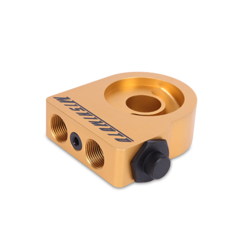 Mishimoto Thermostatic Gold M20 Oil Sandwich Plate.