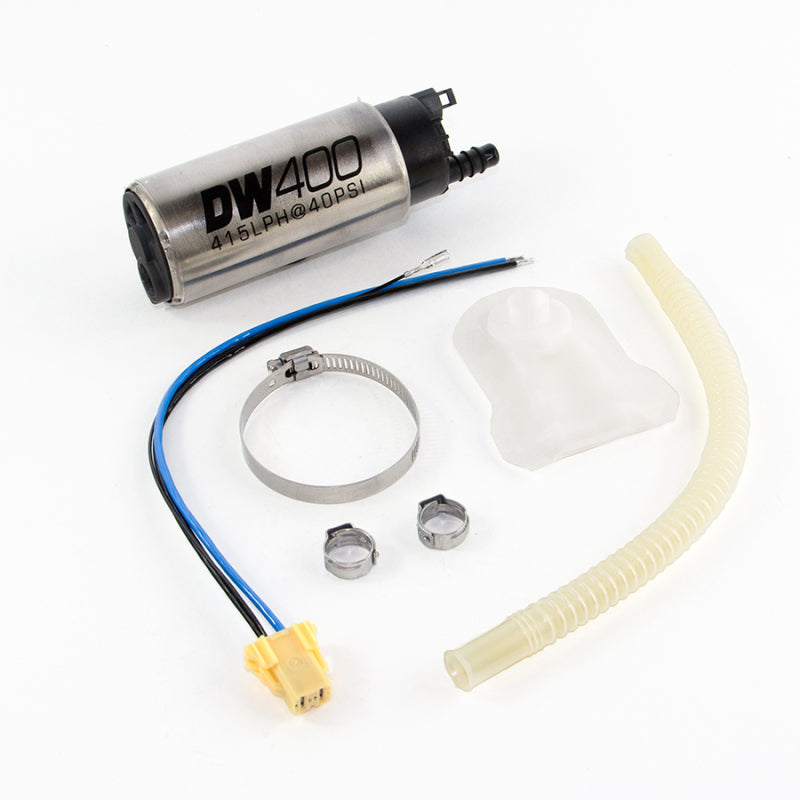 DeatschWerks 92-95 BMW E36 325i 415lph In-Tank Fuel Pump w/ 9-1052 Install Kit.
